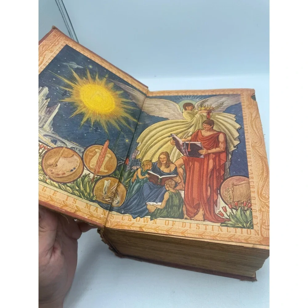 1948 Library of Universal Knowledge Webster's Encyclopedic Dictionary Vintage